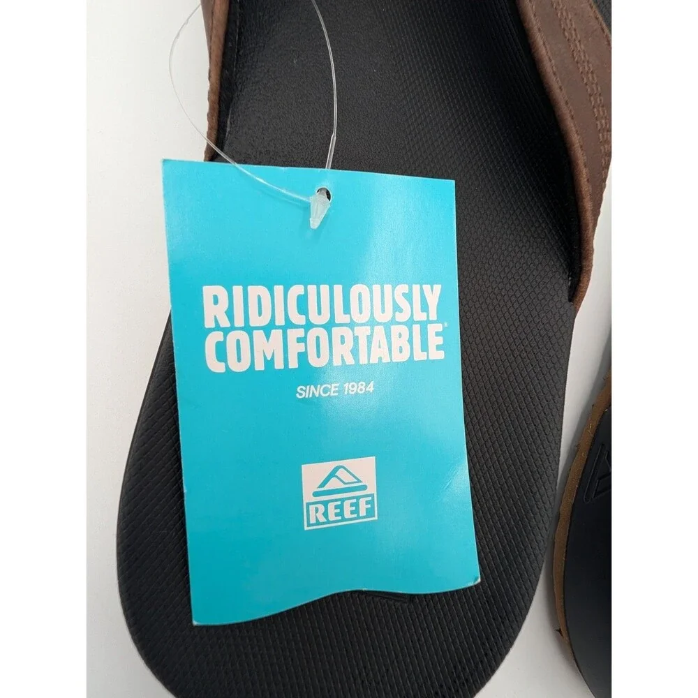 Reef Cushion Phantom 2.0 Le Men's Flip-flop Sandals Black/coffee - 12 Medium